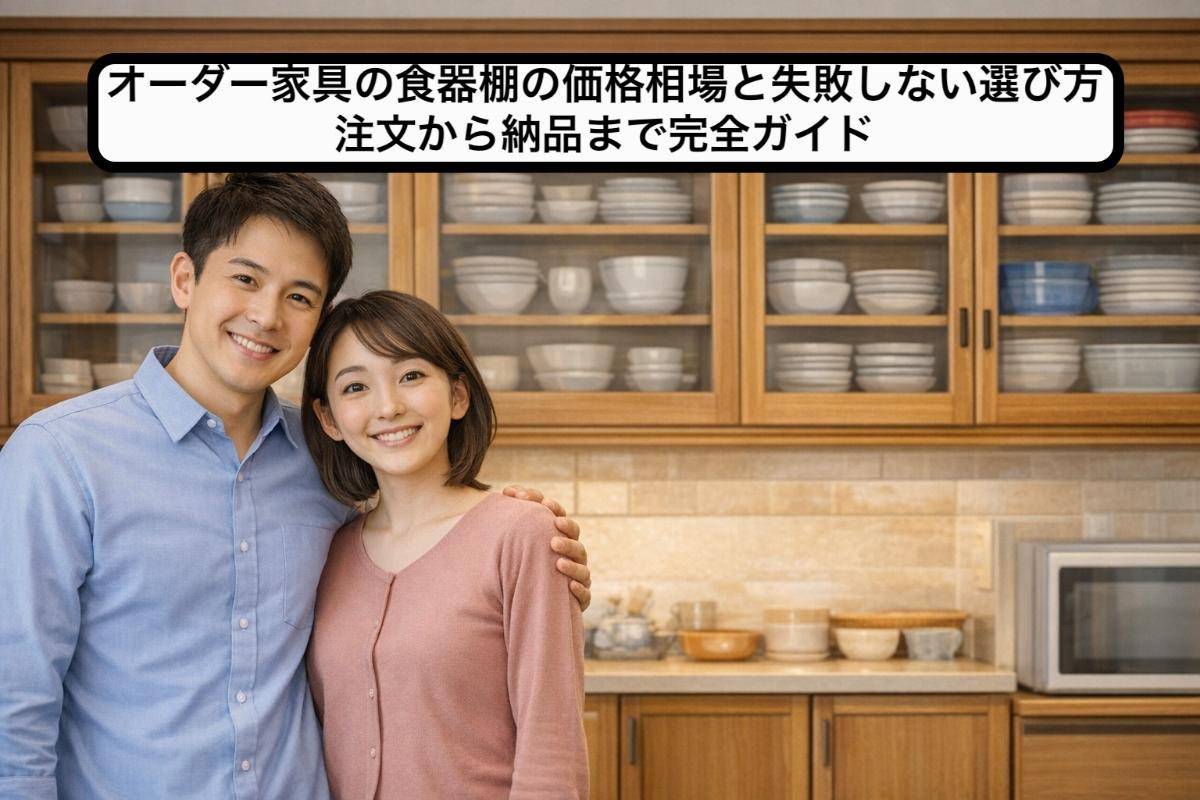 オーダー家具の食器棚の価格相場と失敗しない選び方｜注文から納品まで完全ガイド